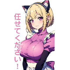 Anime Cat Maid (Daily Language 3)