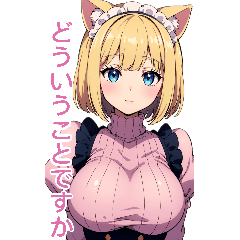 Anime Cat Maid (Daily Language 2)