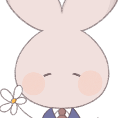 Loose rabbit business Sticker