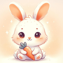 Cute*2 Rabbit Stickers