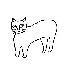 Poorly drawn cats