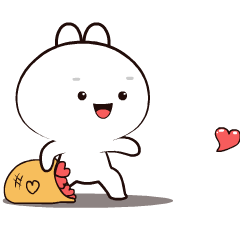 Cotton Bunny 4 : Animated Stickers
