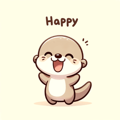 Otter Stickers Series