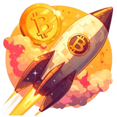 Crypto coin to the moon