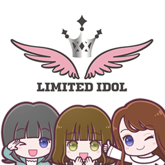 Stickers of idol group "LIMITED IDOL"