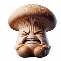 Funny Mushroom Daily Life