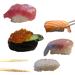 Sushi for playing with combinations