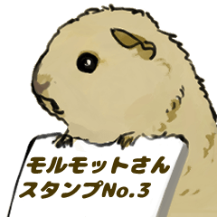 Daily guinea pig sticker 3