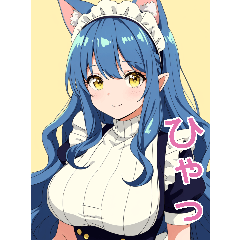 Anime Cat Maid 2 (Daily Language 2)