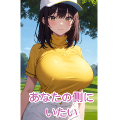 Anime Golf Girl (Sweet Words)