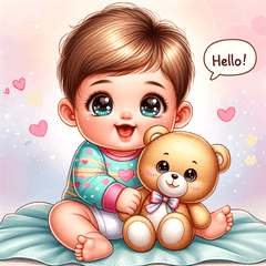 Cute Baby Stickers23