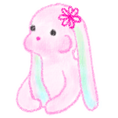 Lovely moody rabbit