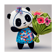 Colorful Life of Craft Panda C