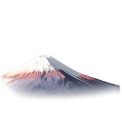 【スタンプアレンジ用】富士山