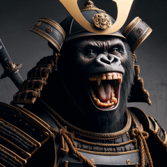 Gorila Samurai!