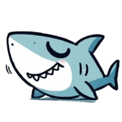 サメの日常スタンプzzz