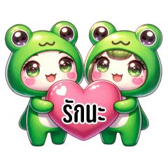 Froggy Couple Bliss