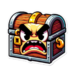 Treasure box character