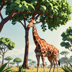 O Dia a Dia de uma Girafa1
