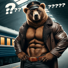 Stationmaster Bear!