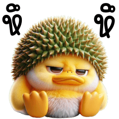 Duck Durian So Cute (BIG)