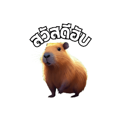 Capybara : กะปิปลาร้า (หน้าเดียว)