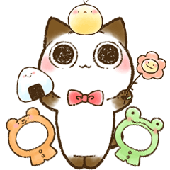 Choco-san.20-Dress up cat-