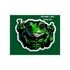 Green Frog Spy