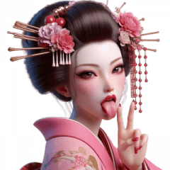 Japanese Geisha's Sincere Confession