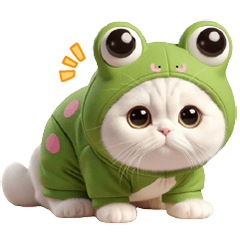 Cat Frog Cute