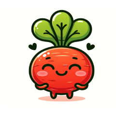 Cute Vegetable Character