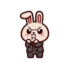 サラリーウサギ(怒)