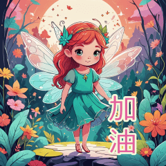 beautiful and cute fairy