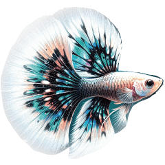 FISH Guppy Beautiful Aquarium Arranging