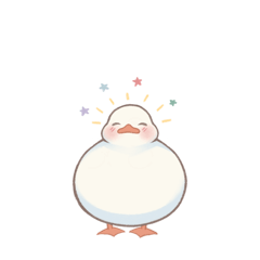 Cutie patootie little duck