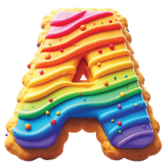 Cookie English Letters for Combination