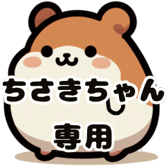 Chisaki's fat hamster