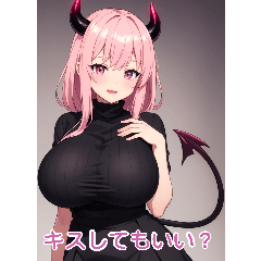 Anime Devil Girl (Sweet Words)