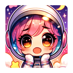 Space Adventure Girl