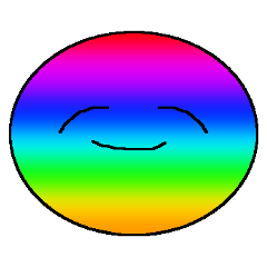 rainbow Shiratama sticker