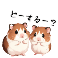 Hamsters' daily lives