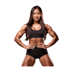 Expressions of Bodybuilders(Female)