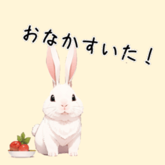 Rabbits' Daily Life Stickers