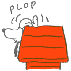 움직이는 Snoopy: 느긋한 스케치