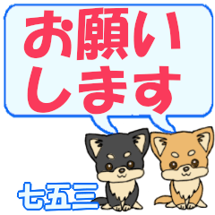 Shichigosan's letters Chihuahua2