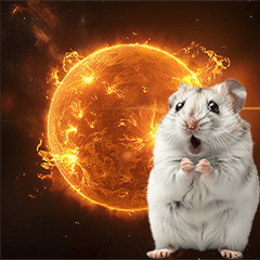 Space Emotion Hamster