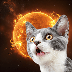Space Emotion Cat