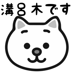 Kourogi white cats stickers