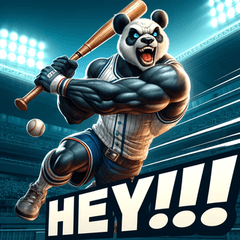 运动熊猫！