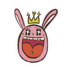 Pink Rabbit Lulu